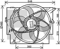 EACLIMA 33V07012 - Ventilador, refrigeración del motor