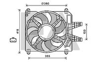 EACLIMA 33V25083 - Ventilador, refrigeración del motor