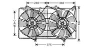 EACLIMA 33V71023 - Ventilador, refrigeración del motor