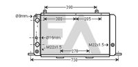 EACLIMA 31R02019 - Radiador, refrigeración del motor