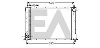 EACLIMA 31R05011 - Radiador, refrigeración del motor