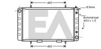 EACLIMA 31R05041 - Radiador, refrigeración del motor