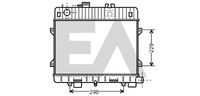 EACLIMA 31R07014 - Radiador, refrigeración del motor