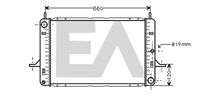 EACLIMA 31R22036 - Radiador, refrigeración del motor