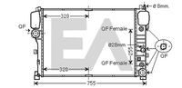 EACLIMA 31R50096 - Radiador, refrigeración del motor