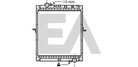 EACLIMA 31R45042 - Radiador, refrigeración del motor