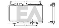 EACLIMA 31R52059 - Radiador, refrigeración del motor