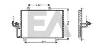 EACLIMA 30C03003 - Condensador, aire acondicionado