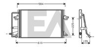 EACLIMA 30C22003 - Condensador, aire acondicionado