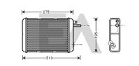 EACLIMA 45C30002 - Radiador de calefacción