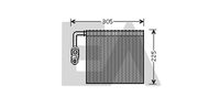 EACLIMA 43B22021 - Evaporador, aire acondicionado