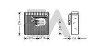 EACLIMA 43B20001 - Evaporador, aire acondicionado