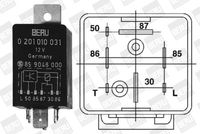 MDR BER-GR031 - Relé, sistema de precalentamiento