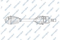 MDR GSP-202381OL - Árbol de transmisión