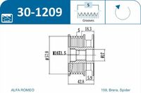 IJS GROUP 30-1209 - Rueda libre alternador