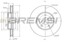 BREMSI CD9032V - Disco de freno