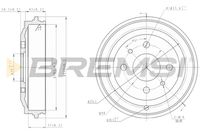 BREMSI CR5044 - Tambor de freno