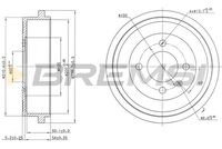 BREMSI CR5441 - Tambor de freno