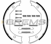 BREMSI GF0080-1 - Juego de zapatas de frenos, freno de estacionamiento