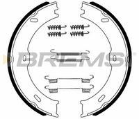 BREMSI GF0315-1 - Juego de zapatas de frenos, freno de estacionamiento