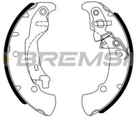 BREMSI GF0395 - Juego de zapatas de frenos