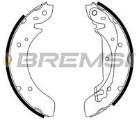 BREMSI GF0195 - Juego de zapatas de frenos