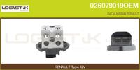 LGK 026079019OEM - Resistencia serie, motor eléctrico (ventilador del radiador)