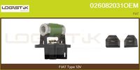 LGK 026082031OEM - Resistencia serie, motor eléctrico (ventilador del radiador)