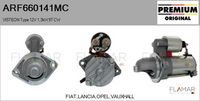 FLAMAR ARF660141MC - Motor de arranque