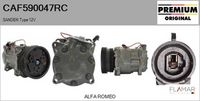 FLAMAR CAF590047RC - Compresor, aire acondicionado