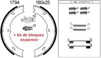 ANDEL A1794KC - Juego de zapatas de frenos, freno de estacionamiento