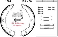 ANDEL A1684KC - Juego de zapatas de frenos, freno de estacionamiento