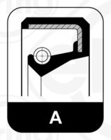 ELRING 131860 - Código de motor: RFJ (EW10A)<br>Lado de montaje: Entrada<br>Tipo de caja de cambios: BE4<br>Diám. int. 1 [mm]: 23<br>Diámetro exterior 1 [mm]: 36<br>Altura 1 [mm]: 6<br>Altura 2 [mm]: 7<br>Material: NBR (caucho nitril butadieno)<br>Tipo de giro: Giro a la derecha<br>para OE N°: 210940<br>