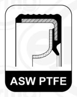 ELRING 431420 - Lado de montaje: frontal<br>Diám. int. 1 [mm]: 35<br>Diámetro exterior 1 [mm]: 47<br>Altura 1 [mm]: 7<br>Material: PTFE (politetrafluoretilen)/ACM (caucho poliacrílico)<br>Artículo complementario / información complementaria 2: con manguito de montaje<br>Tipo de giro: Giro alternante<br>