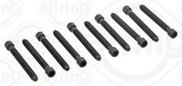 ELRING 104930 - Código de motor: ADR<br>Medida de rosca: M11<br>Paso de rosca 1[mm]: 1,5<br>Longitud [mm]: 101<br>Cantidad: 10<br>Perfil cabeza tornillo/tuerca: dentado interior<br>