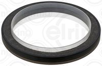 ELRING 445600 - Lado de montaje: frontal<br>Diámetro interior [mm]: 78<br>Diámetro exterior [mm]: 104<br>Altura [mm]: 11<br>Tipo de retén radial: AW/BS<br>Tipo de giro: Giro a la derecha<br>Material: PTFE (politetrafluoretilen)/ACM (caucho poliacrílico)<br>Protección antipolvo: con tapón guardapolvo<br>