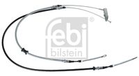 FEBI BILSTEIN 04450 - Lado de montaje: posterior<br>Longitud 1/Longitud 2 [mm]: 1272/692+1676/1092<br>Peso [kg]: 0,867<br>Número de piezas necesarias: 1<br>Tipo de freno: Tambor<br>