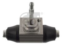 FEBI BILSTEIN 06102 - Código de motor: HM<br>Código de motor: EZ<br>Frenos: para vehículos con regulador de fuerza de frenado<br>Diámetro del pistón [mm]: 17,5<br>Material: Aluminio<br>Lado de montaje: Eje trasero izquierda<br>Lado de montaje: Eje trasero, derecha<br>Peso [kg]: 0,19<br>