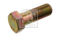 FEBI BILSTEIN 06603 - Longitud [mm]: 28<br>Tamaño de rosca exterior: M10 x 1<br>Long. de rosca [mm]: 15<br>Perfil cabeza tornillo/tuerca: Hexágono exterior<br>Peso [kg]: 0,065<br>Artículo complementario / información complementaria 2: con arandela elástica<br>Artículo complementario / información complementaria 2: con tuerca<br>