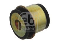 FEBI BILSTEIN 07182 - Código de motor: KV<br>año construcción desde: 01/1990<br>Clase de caja de cambios: Caja de cambios manual<br>Clase de caja de cambios: Automática, 4 vel.<br>Código de motor: KV<br>año construcción hasta: 12/1989<br>N.º de chasis (VIN) desde: 89-H-300 001<br>Clase de caja de cambios: Caja de cambios manual<br>Diámetro interior [mm]: 10<br>Material: Caucho/metal<br>Lado de montaje: delante<br>Tipo de cojinetes: Rodamiento de caucho-metal<br>Peso [kg]: 0,152<br>