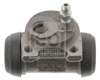 FEBI BILSTEIN 09593 - Llanta, nº de taladros: 3<br>Referencia artículo par: 09593<br>Diámetro del pistón [mm]: 19<br>Material: Fundición gris<br>Lado de montaje: Eje trasero izquierda<br>Peso [kg]: 0,33<br>