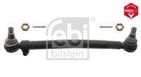 FEBI BILSTEIN 09913 - Longitud [mm]: 947<br>Diámetro exterior [mm]: 42<br>Tamaño de rosca interior: M30 x 1,5 RHT<br>Tamaño de rosca exterior: M24 x 1,5<br>Vehículo con dirección a la izquierda / derecha: para vehic. dirección izquierda<br>Ancho de llave: 36<br>Medida cónica [mm]: 30<br>Color: negro<br>Material: Acero<br>Barra / Montante: Barra de empuje<br>Superficie: cincado<br>Diámetro de tubo [mm]: 42<br>Peso [kg]: 9,0<br>Artículo complementario/Información complementaria: con tuercas de corona y pasadores de aleta<br>