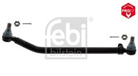 FEBI BILSTEIN 09920 - Longitud [mm]: 554<br>Diámetro exterior [mm]: 40<br>Tamaño de rosca interior: M30 x 1,5 RHT<br>Tamaño de rosca exterior: M24 x 1,5<br>Vehículo con dirección a la izquierda / derecha: para vehic. dirección izquierda<br>Medida cónica [mm]: 30<br>Barra / Montante: Barra de empuje<br>Lado de montaje: Eje delantero<br>Diámetro de tubo [mm]: 40<br>Peso [kg]: 5,28<br>Artículo complementario/Información complementaria: con tuercas de corona y pasadores de aleta<br>