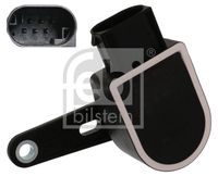 FEBI BILSTEIN 100229 - Lado de montaje: delante y detrás<br>Longitud [mm]: 33<br>Altura [mm]: 54,2<br>Color: negro<br>Material: Aluminio<br>Número de enchufes de contacto: 6<br>Tensión de [V]: 0,2<br>tensión hasta [V]: 4,8<br>Color de conector: negro<br>