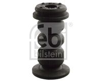 FEBI BILSTEIN 10027 - Suspensión: para vehículos sin chasis deportivo<br>Suspensión: para vehículos sin chasis reforzado<br>Suspensión: para vehículos sin dispositivo auxiliar para caminos malos<br>Espesor [mm]: 65<br>Material: Caucho<br>Lado de montaje: Eje delantero<br>Peso [kg]: 0,051<br>