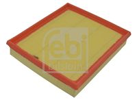 FEBI BILSTEIN 100376 - Longitud [mm]: 230<br>Ancho [mm]: 204<br>Altura [mm]: 42<br>Forma: rectangular<br>Tipo de filtro: Cartucho filtrante<br>