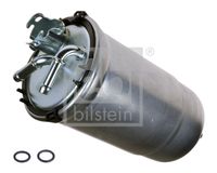 FEBI BILSTEIN 100482 - Código de motor: ATD<br>N.º de chasis (VIN) desde: ******6Y*54421760<br>Código de motor: AXR<br>Tipo de filtro: Filtro de tubería<br>Altura [mm]: 134<br>Diámetro exterior [mm]: 81<br>Peso [kg]: 0,338<br>Artículo complementario/Información complementaria: con juntas<br>