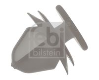 FEBI BILSTEIN 100604 - Longitud [mm]: 18<br>Color: blanco<br>Material: Plástico<br>Material: POM (Polyoxymethylen)<br>Diámetro exterior 1 [mm]: 13<br>Diámetro exterior 2 [mm]: 18<br>Peso [kg]: 0,001<br>