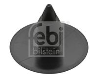 FEBI BILSTEIN 100608 - Longitud [mm]: 25<br>Diámetro de orificio [mm]: 10<br>Diámetro exterior [mm]: 35<br>Color: negro<br>Material: Plástico<br>Material: PE (polietileno)<br>Peso [kg]: 0,01<br>