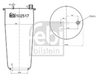 FEBI BILSTEIN 102517 - Fuelle, suspensión neumática